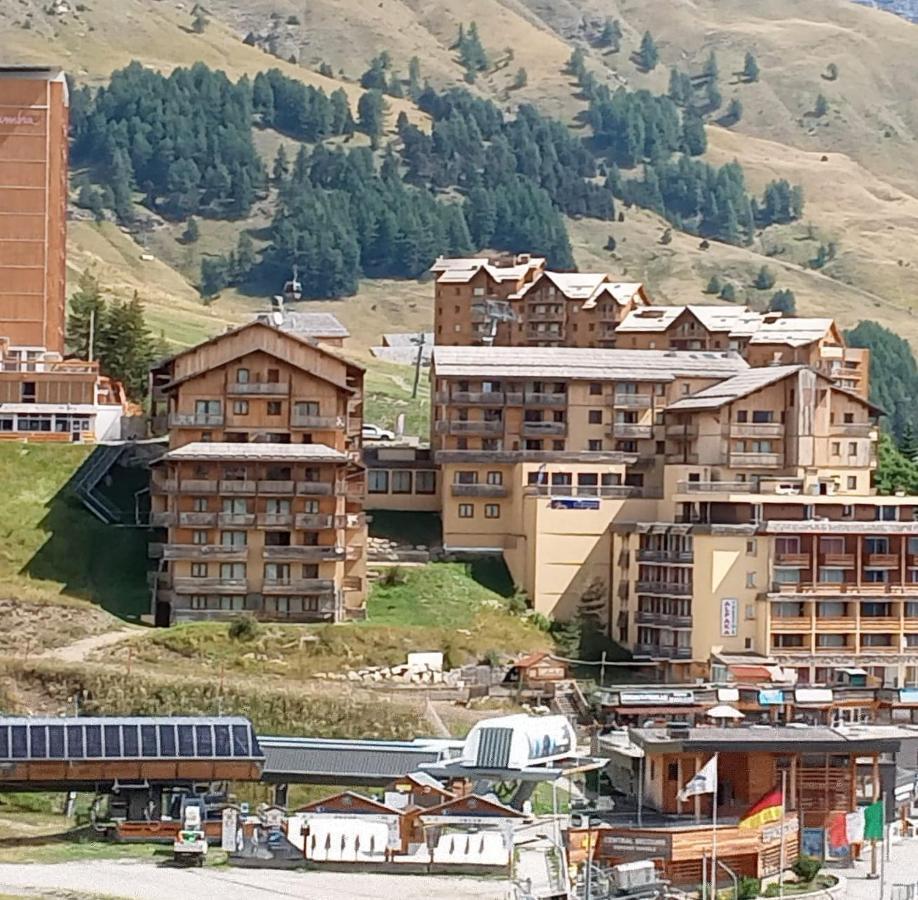 T2 Skis Aux Pieds Les Terrasses De La Bergerie Orcières Esterno foto